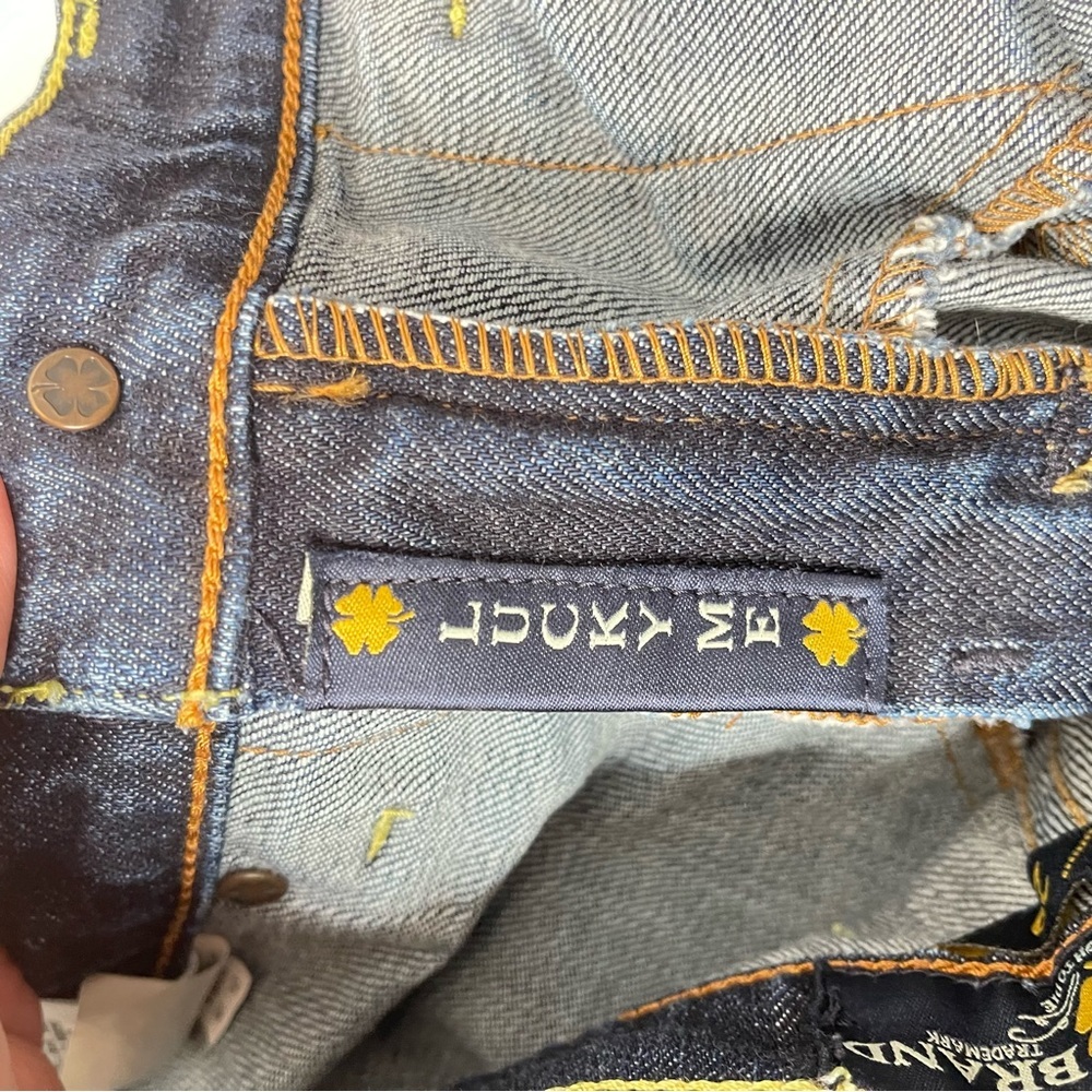 Lucky Brand Easy Rider Denim Jeans Size 8/28 - Picture 8 of 9